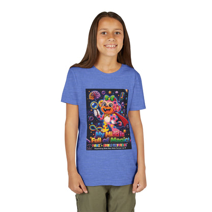 Panz™ Youth Short Sleeve Tee – "My Mind is Full of Magic" Graphic | Smile Universe Collection