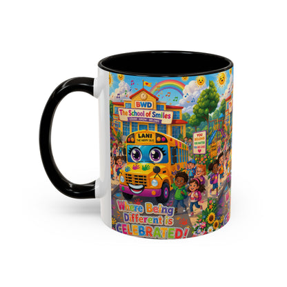 Lani™ Colorful Mug (11oz & 15oz) – "Where Being Different is CELEBRATED!" Graphic