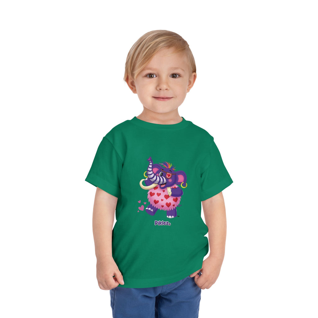 Piklez™ Toddler Short Sleeve Tee – "Full of Love!" Graphic Shirt | Smile Universe Collection