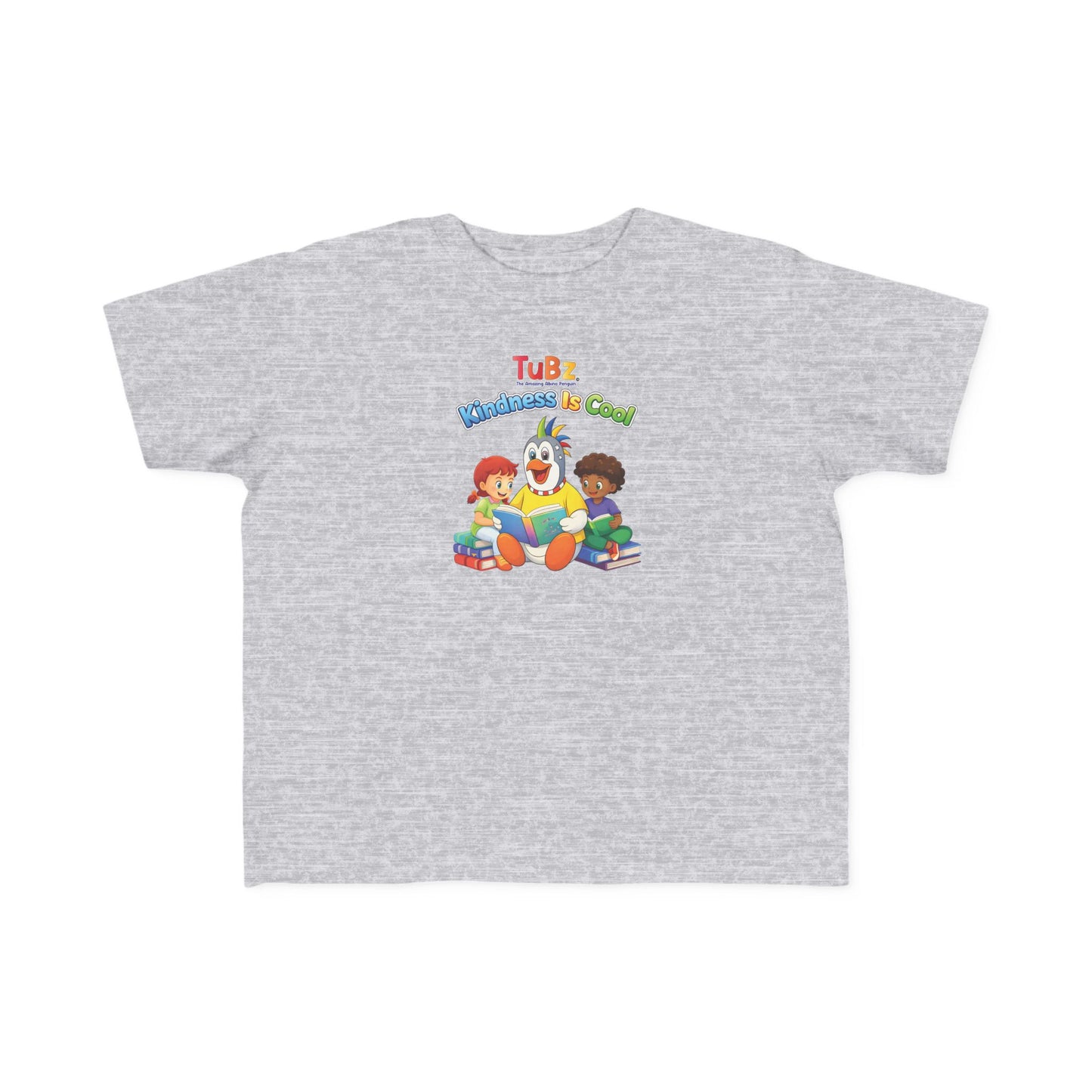 TuBz™ "Kindness Is Cool" Kids T-Shirt - Positive Message Graphic Tee | Smile Universe TuBz4Kidz