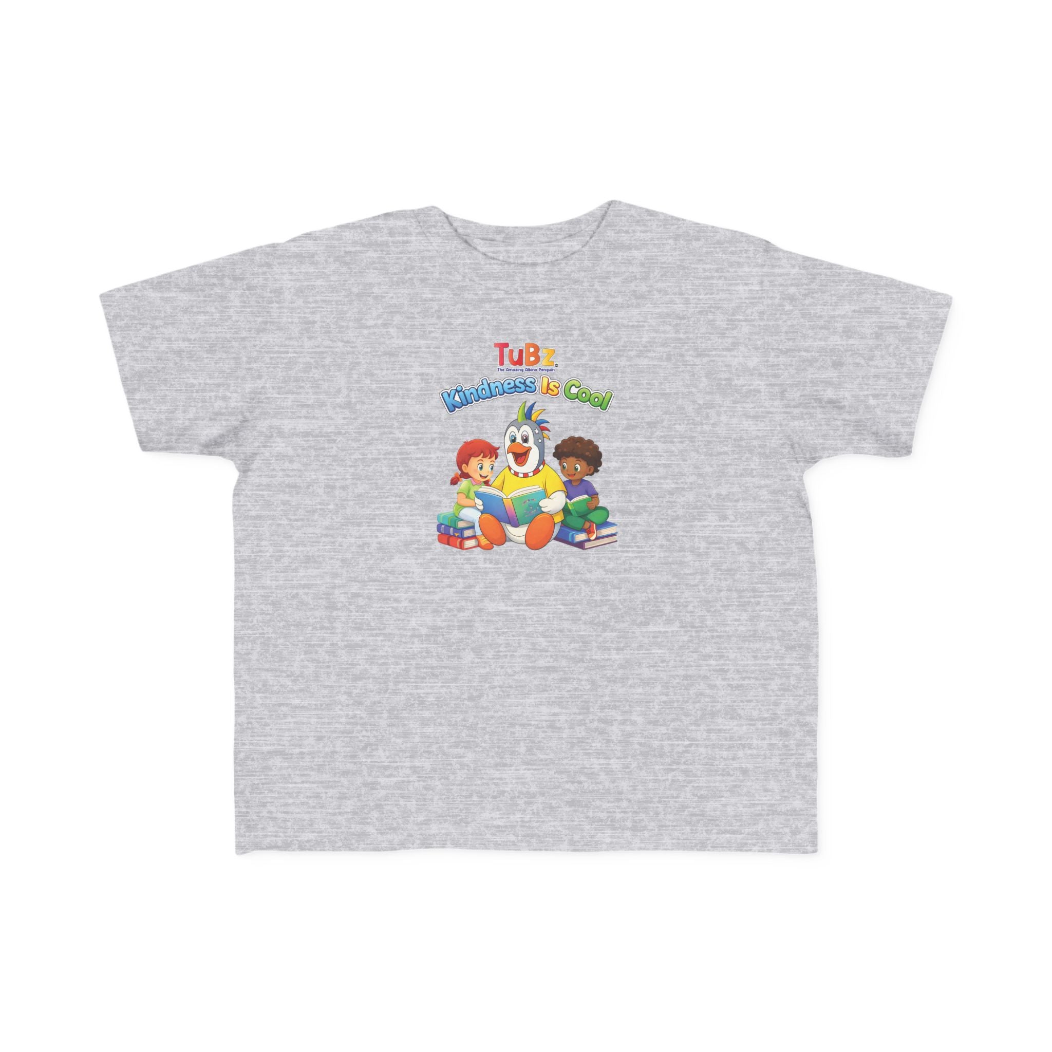 TuBz™ "Kindness Is Cool" Kids T-Shirt - Positive Message Graphic Tee | Smile Universe TuBz4Kidz