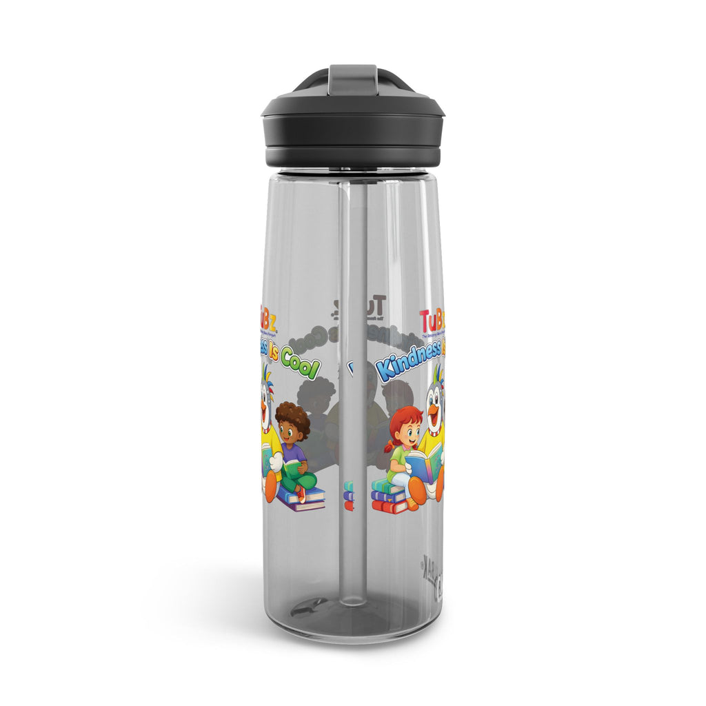 TuBz™ "Kindness Is Cool" Kids Water Bottle - School Hydration Bottle | Smile Universe TuBz4Kidz