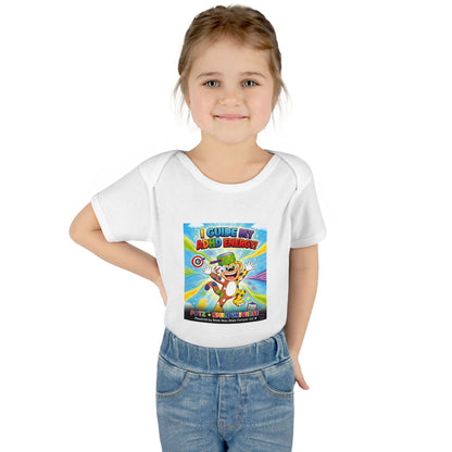 Potz™ Infant Baby Rib Bodysuit – "I Guide My ADHD Energy!" Graphic Onesie | Smile Universe Collection