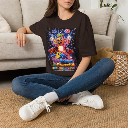 Panz™ Unisex Softstyle T-Shirt  for Adult– "My Energy is Powerful" Graphic Tee | Smile Universe Collection