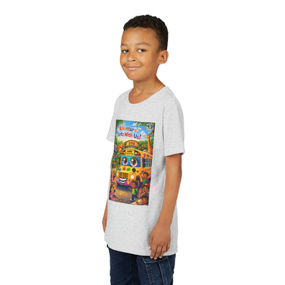 Lani™ Youth Short Sleeve Tee – "Adventure Starts With Us!" Graphic