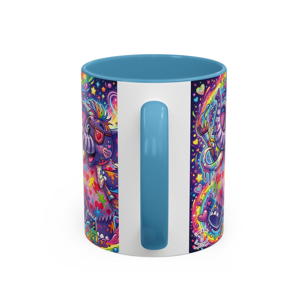 Piklez™ 15oz Ceramic Mug – "Magic Paint!" Graphic | Smile Universe Collection