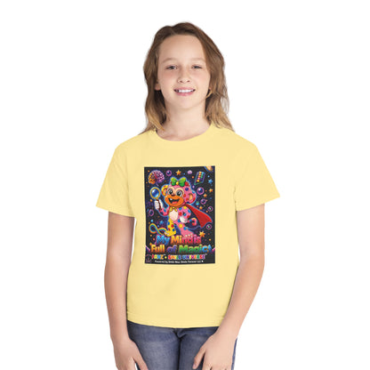 Panz™ Youth Midweight Tee – "My Mind is Full of Magic" Graphic | Smile Universe Collection