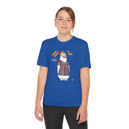 TuBz™ "Being Smart Iz Kool" Youth Competitor T- Shirt - Character Dress-Up Graphic Tee