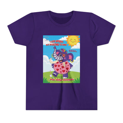 Piklez™ Kids T-Shirt Youth Tee – “Destined to Shine” Graphic Tee | Smile Universe Collection