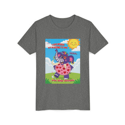 Piklez™ Kids T-Shirt Youth Tee – “Destined to Shine” Graphic Tee | Smile Universe Collection