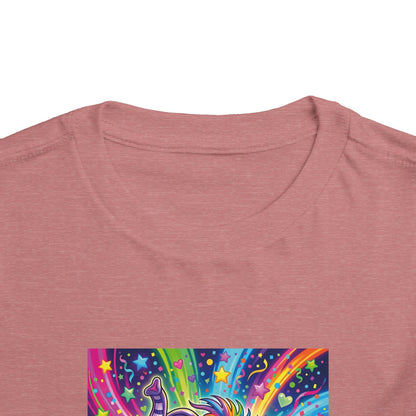 Piklez™ Toddler Short Sleeve Tee – "Born to Celebrate!" Graphic Shirt | Smile Universe Collection