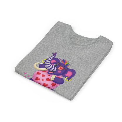 Piklez™ Youth Short Sleeve Tee – "Full of Love!" Graphic Shirt | Smile Universe Collection
