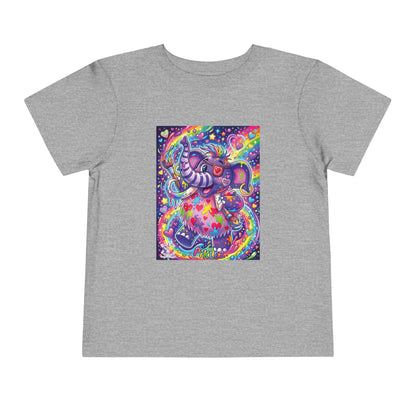 Piklez™ Toddler Short Sleeve Tee – "Magic Paint!" Graphic Shirt | Smile Universe Collection
