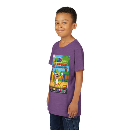 Potz™ Youth Short Sleeve Tee – "My ADHD Means Always Dreaming, Highly Determined" Graphic Tee | Smile Universe Collection