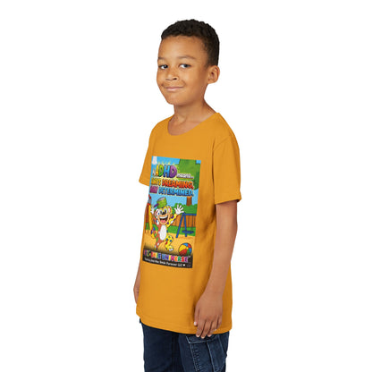 Potz™ Youth Short Sleeve Tee – "My ADHD Means Always Dreaming, Highly Determined" Graphic Tee | Smile Universe Collection