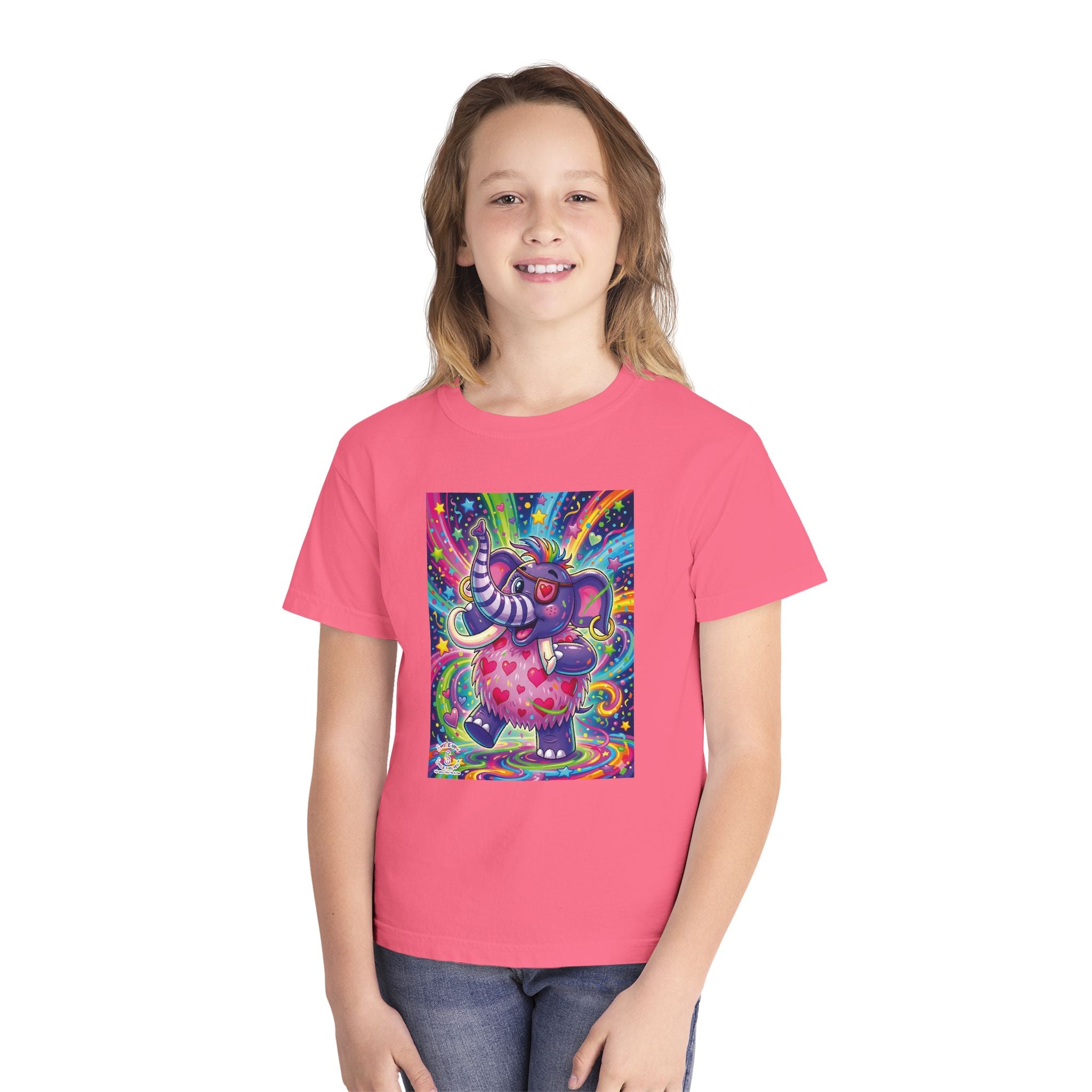 Piklez™ Youth Midweight Tee – "Born to Celebrate!" Graphic Shirt | Smile Universe Collection
