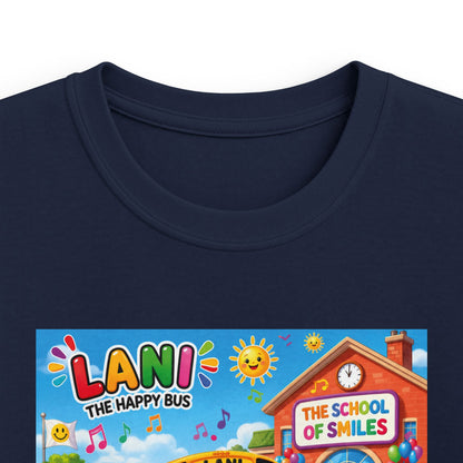 Lani™ Kids Softstyle Tee – "Let's Sing Happiness Together!" Graphic