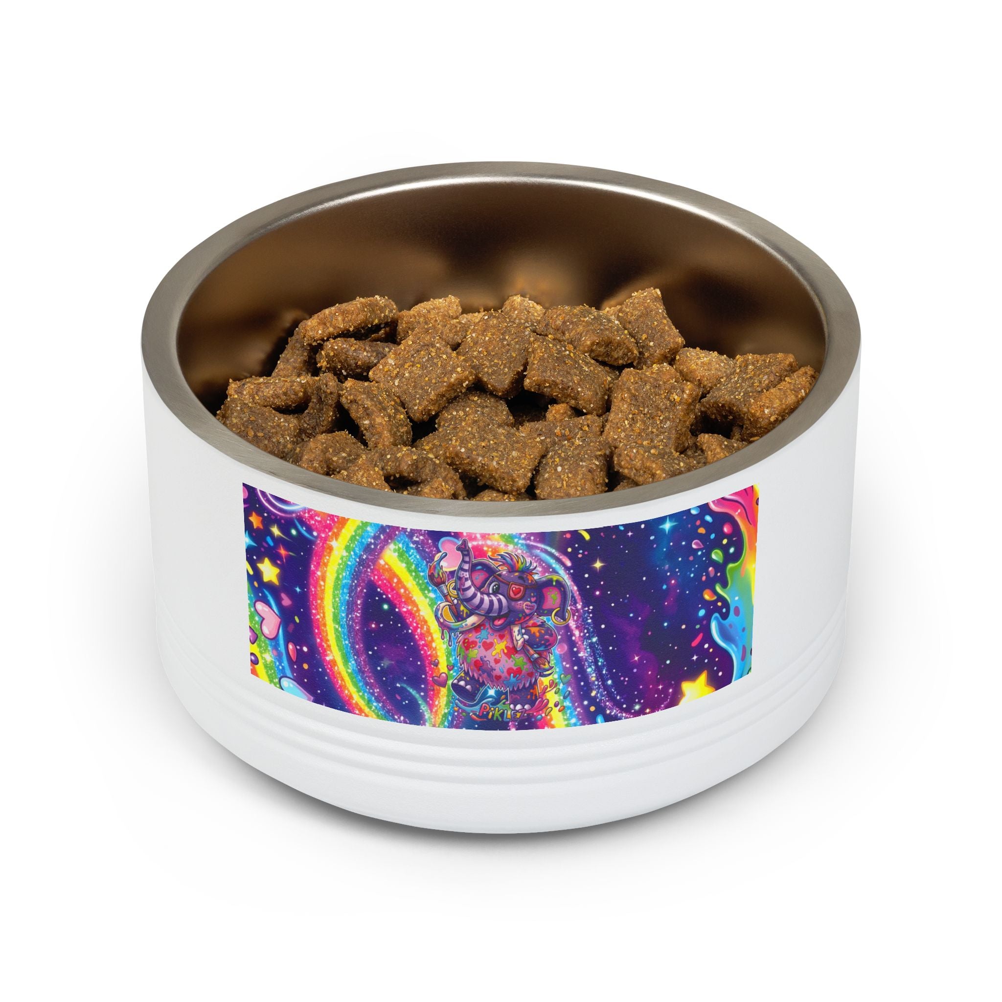 Piklez™ Pet Bowl 18oz – "Magic Paint!" Graphic | Smile Universe Collection