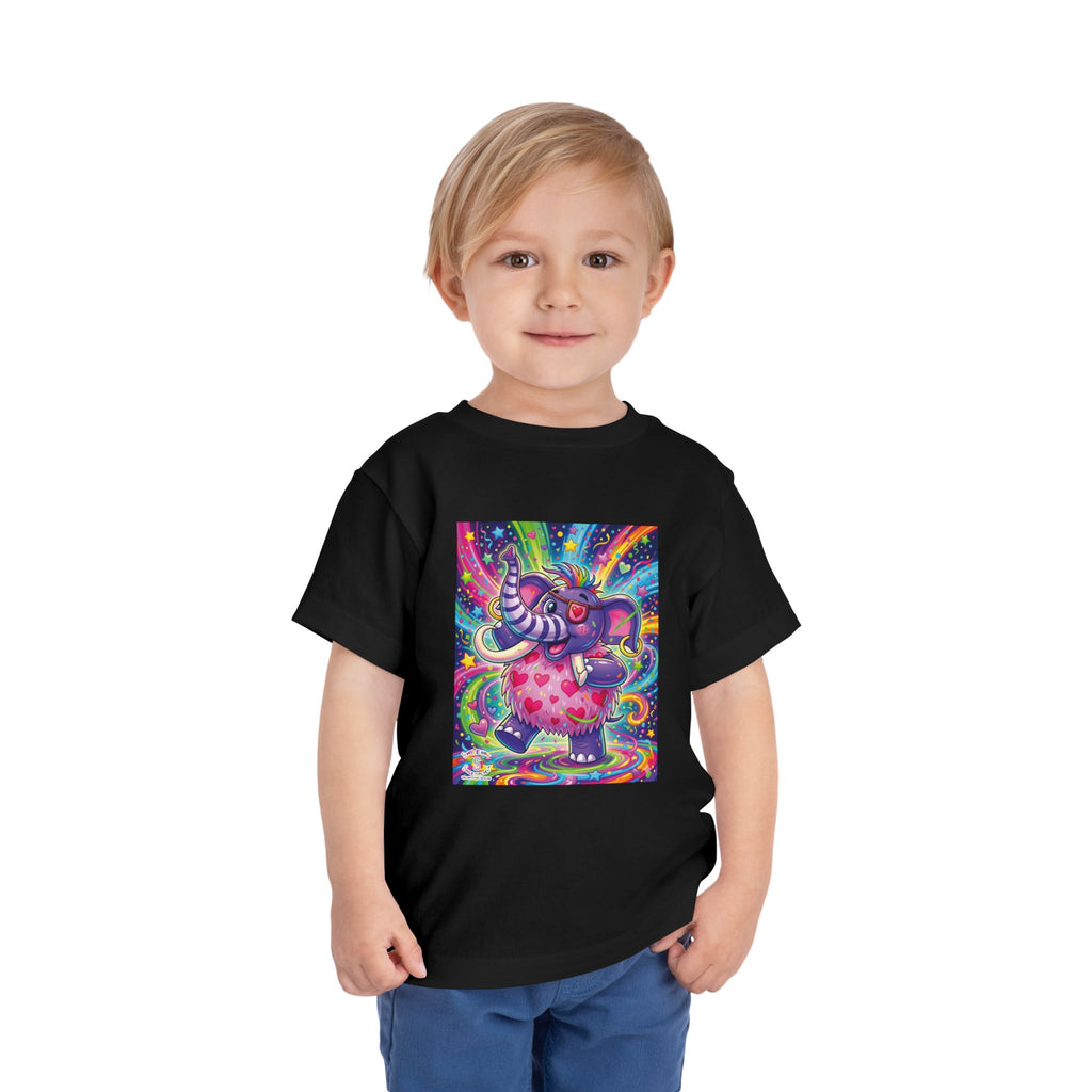 Piklez™ Toddler Short Sleeve Tee – "Born to Celebrate!" Graphic Shirt | Smile Universe Collection