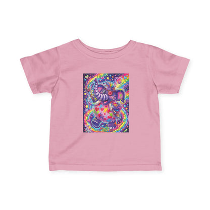 Piklez™ Infant Fine Jersey Tee – "Magic Paint!" Graphic Shirt | Smile Universe Collection