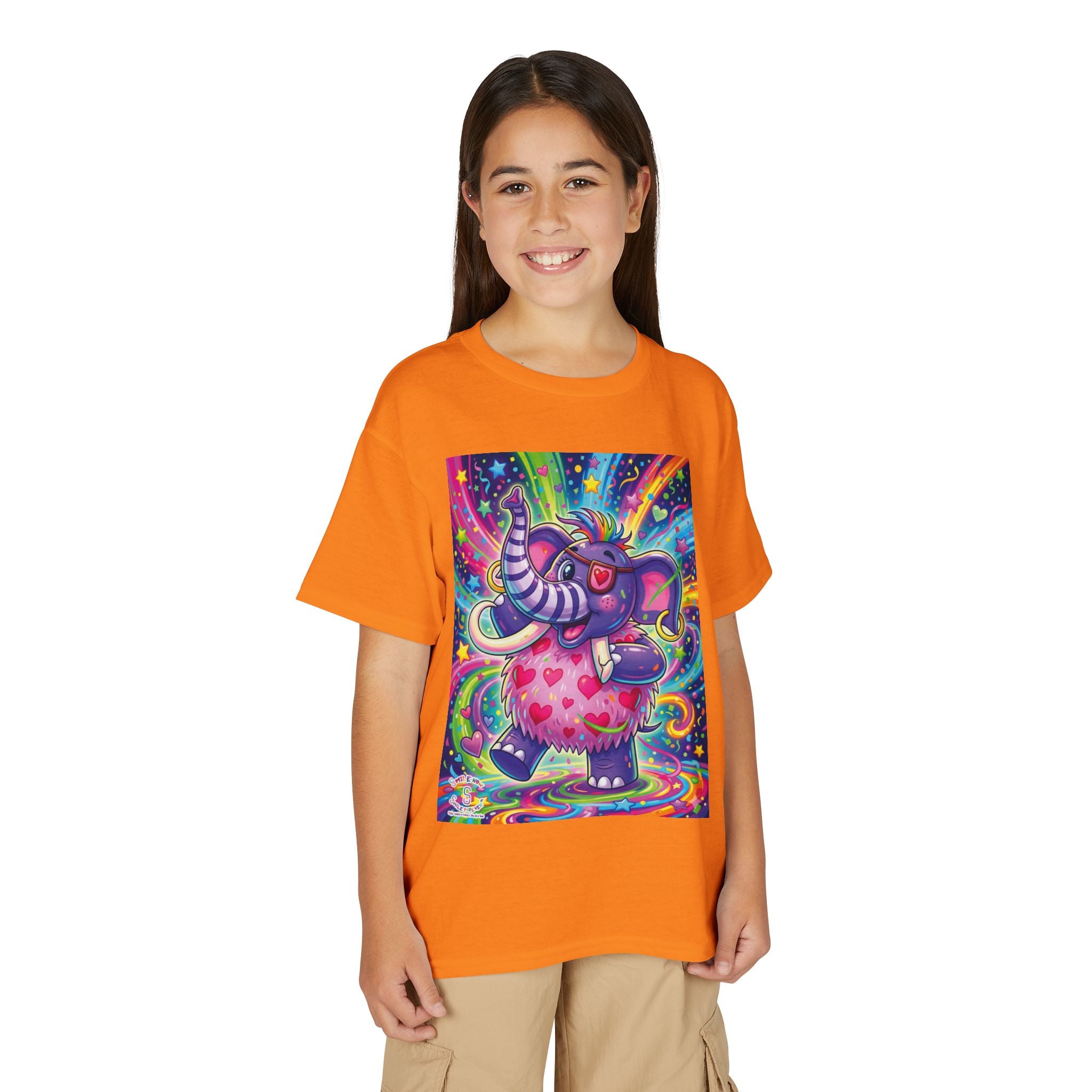 Piklez™ Youth DryBlend® T-Shirt – "Born to Celebrate!" Graphic Shirt | Smile Universe Collection