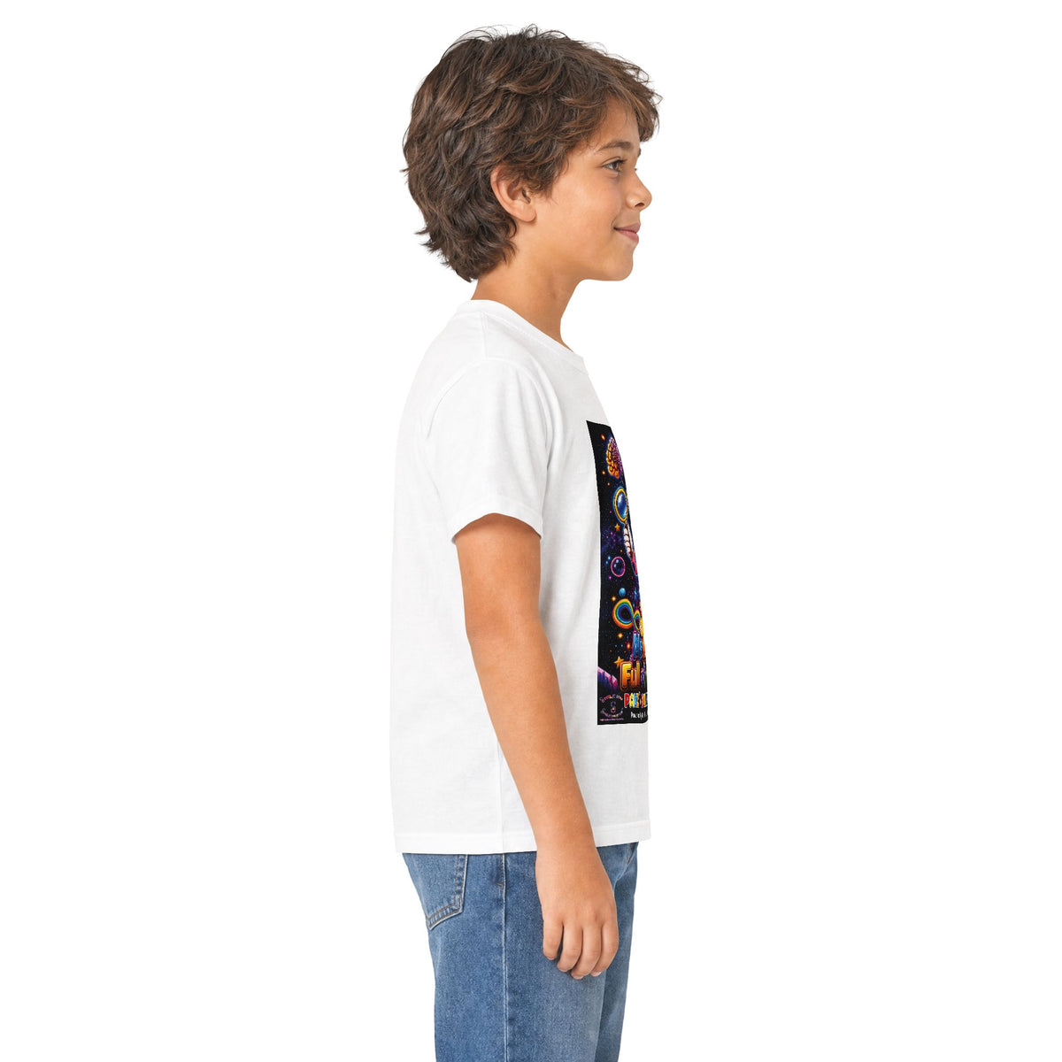 Panz™ Kids Softstyle Tee – "My Mind is Full of Magic" Graphic | Smile Universe Collection