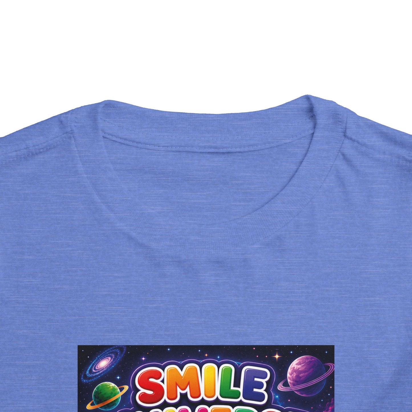 Smile Universe™ Toddler Short Sleeve Tee – "Where Being Different is CELEBRATED!" Graphic