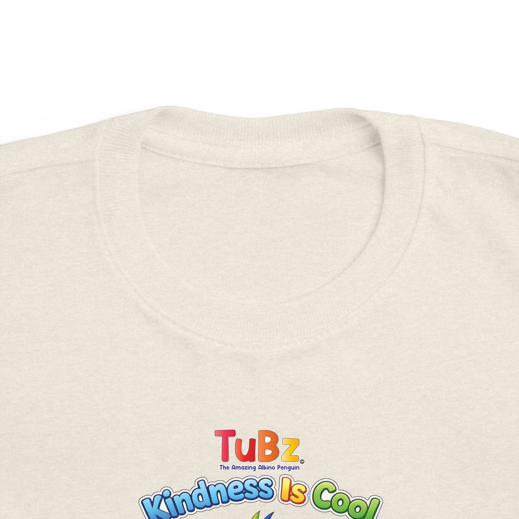 TuBz™ "Kindness Is Cool" Kids T-Shirt - Positive Message Graphic Tee | Smile Universe TuBz4Kidz