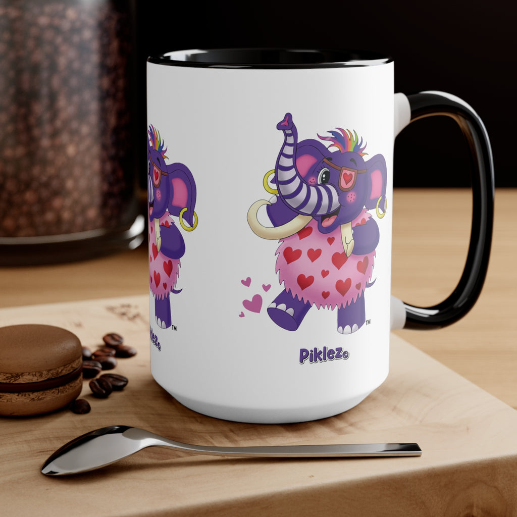 Piklez™ Accent Mug – "Full of Love!" Graphic | Smile Universe Collection
