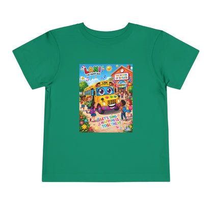 Lani™ Toddler Short Sleeve Tee – "Let's Sing Happiness Together!" Graphic