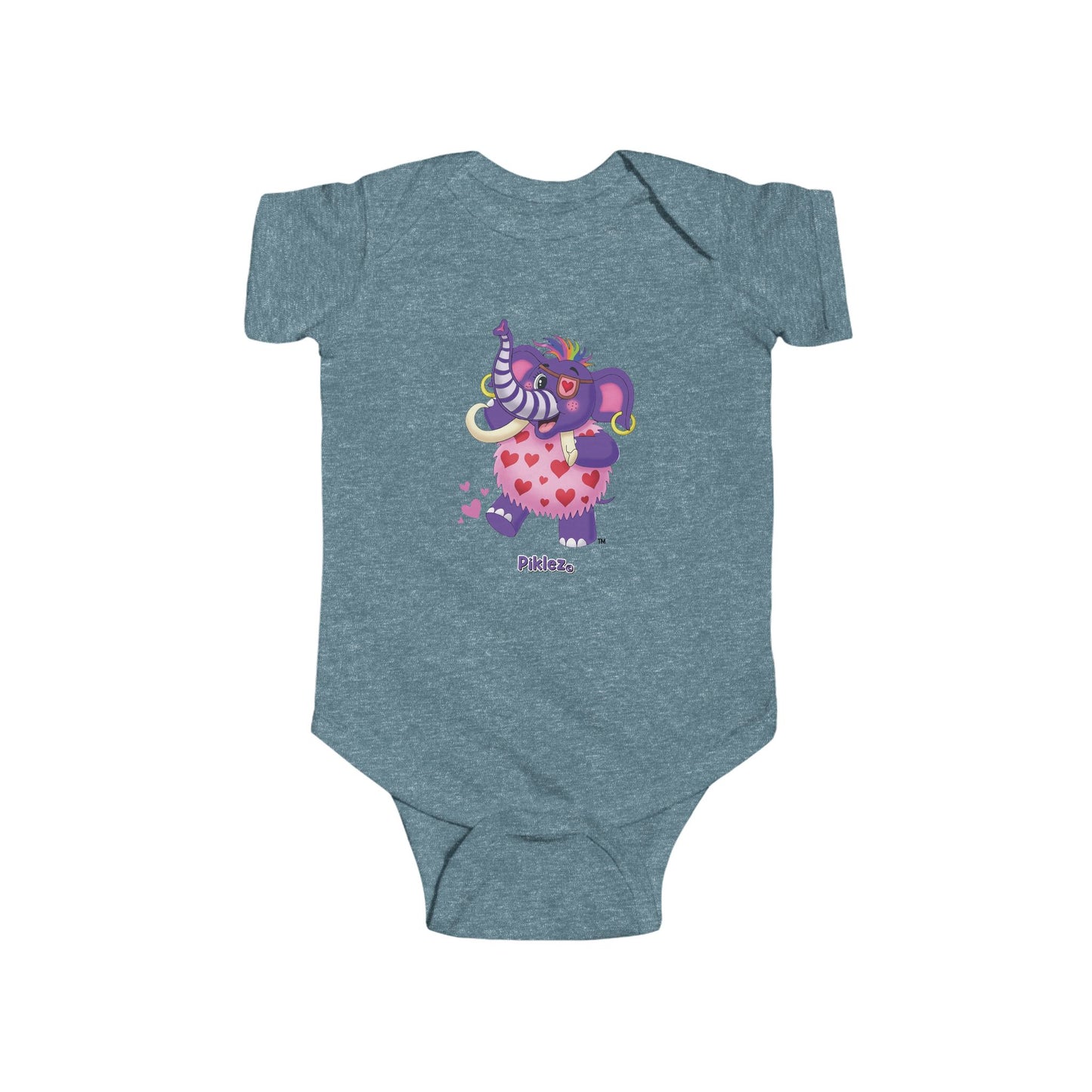 Piklez™ Infant Fine Jersey Bodysuit – "Full of Love!" Graphic | Smile Universe Collection
