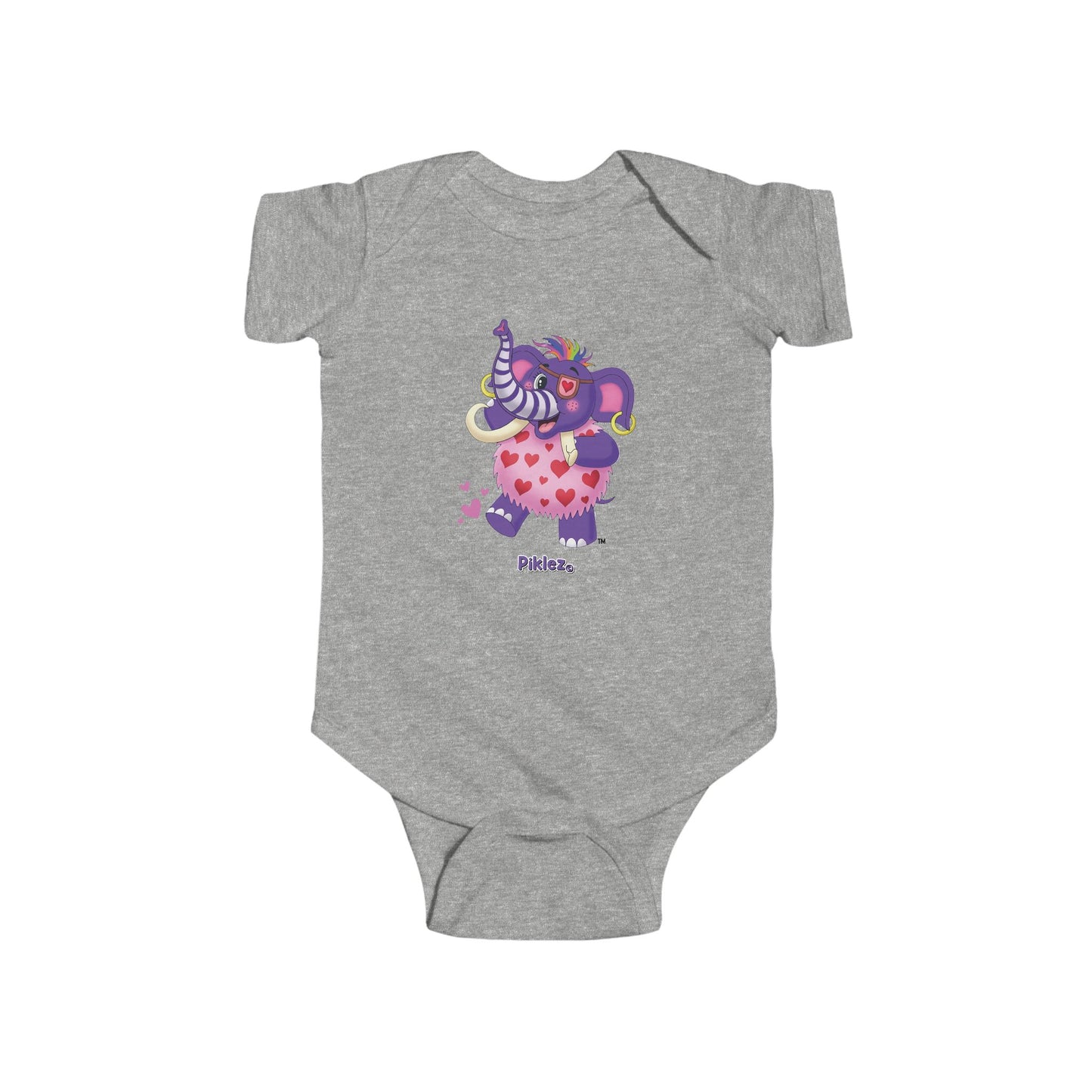 Piklez™ Infant Fine Jersey Bodysuit – "Full of Love!" Graphic | Smile Universe Collection