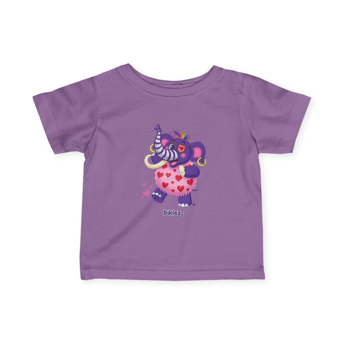 Piklez™ Infant Fine Jersey Tee – "Full of Love!" Graphic Shirt | Smile Universe Collection