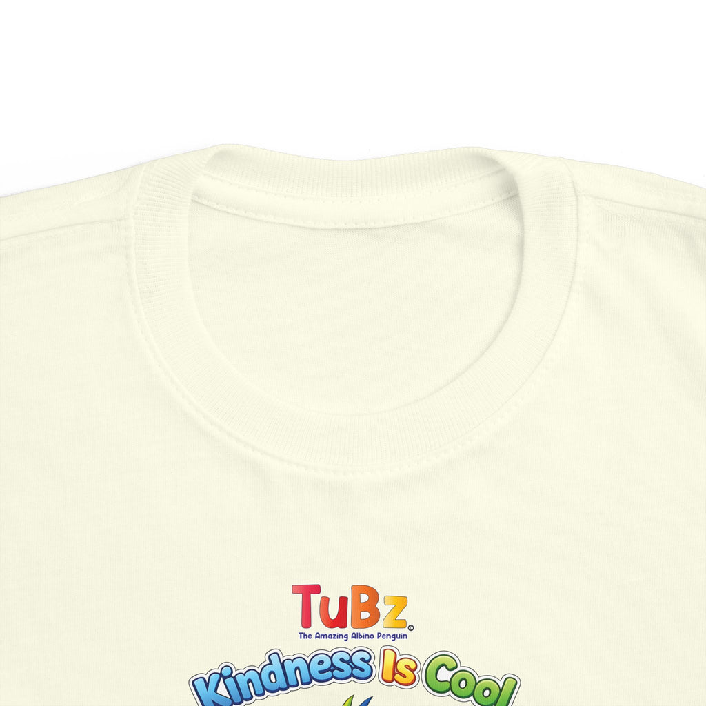 TuBz™ "Kindness Is Cool" Kids T-Shirt - Positive Message Graphic Tee | Smile Universe TuBz4Kidz