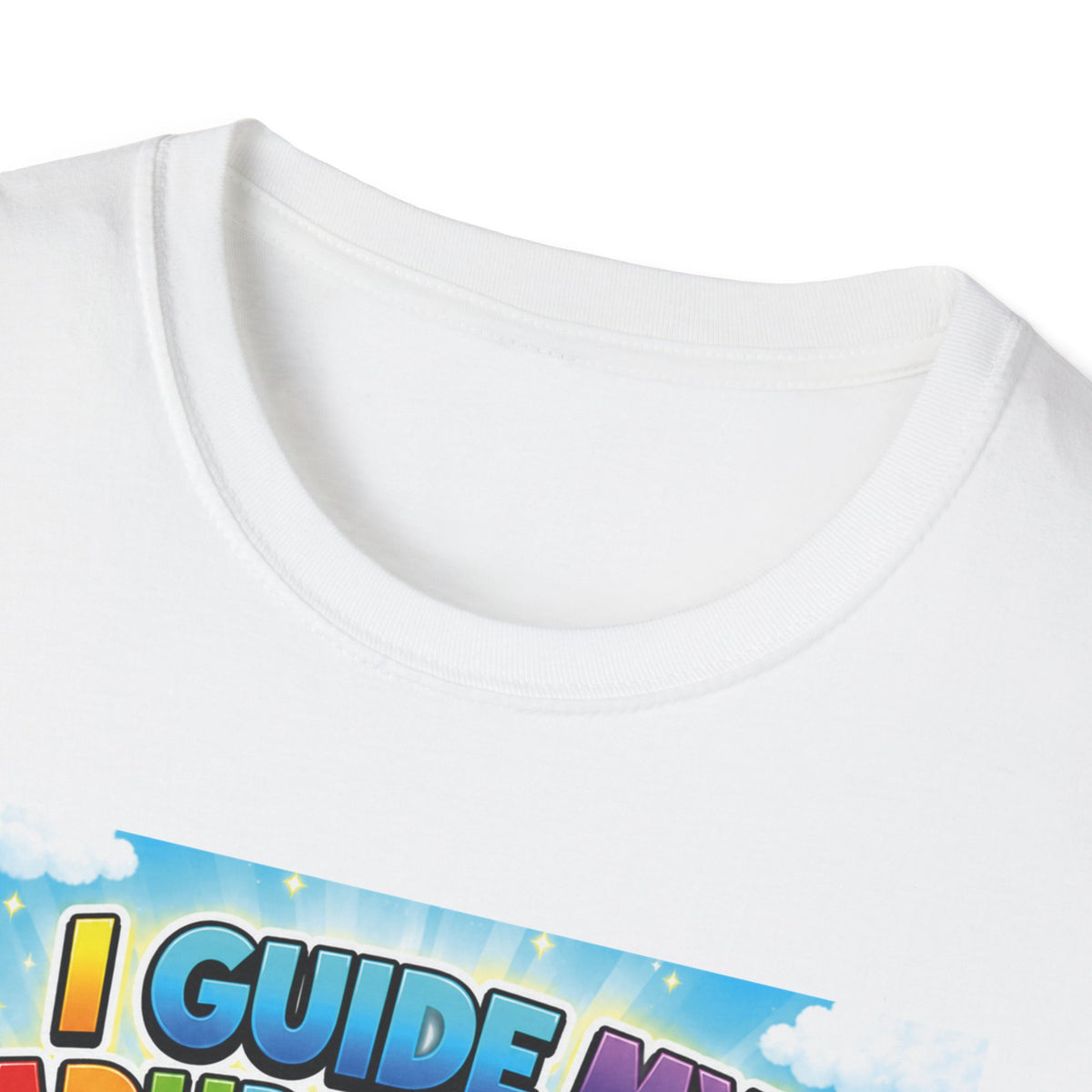 Potz™ Unisex Softstyle T-Shirt – "I Guide My ADHD Energy!" Graphic Tee | Smile Universe Collection
