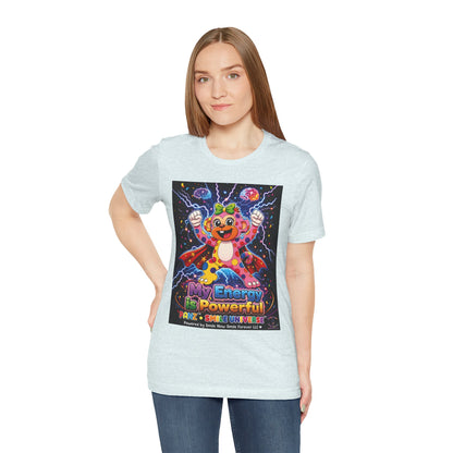 Panz™ Unisex Jersey Short Sleeve Tee For Adult– "My Energy is Powerful" Graphic Tee | Smile Universe Collection