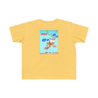 TuBz™ "I Can Do Hard Things" Toddler T-Shirt | Toddler's Fine Jersey Tee  - Positive Kids Graphic Tee