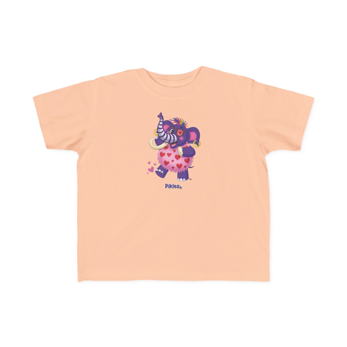 Piklez™ Toddler's Fine Jersey Tee – "Full of Love!" Graphic Shirt | Smile Universe Collection
