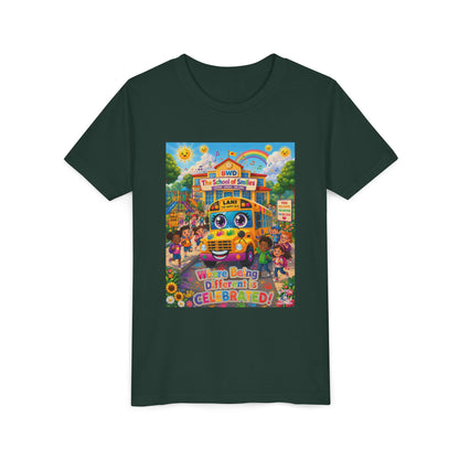 Lani™ Youth Short Sleeve Tee – "Where Being Different is CELEBRATED!" Graphic Shirt