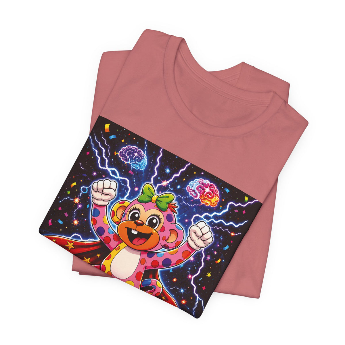 Panz™ Unisex Jersey Short Sleeve Tee For Adult– "My Energy is Powerful" Graphic Tee | Smile Universe Collection