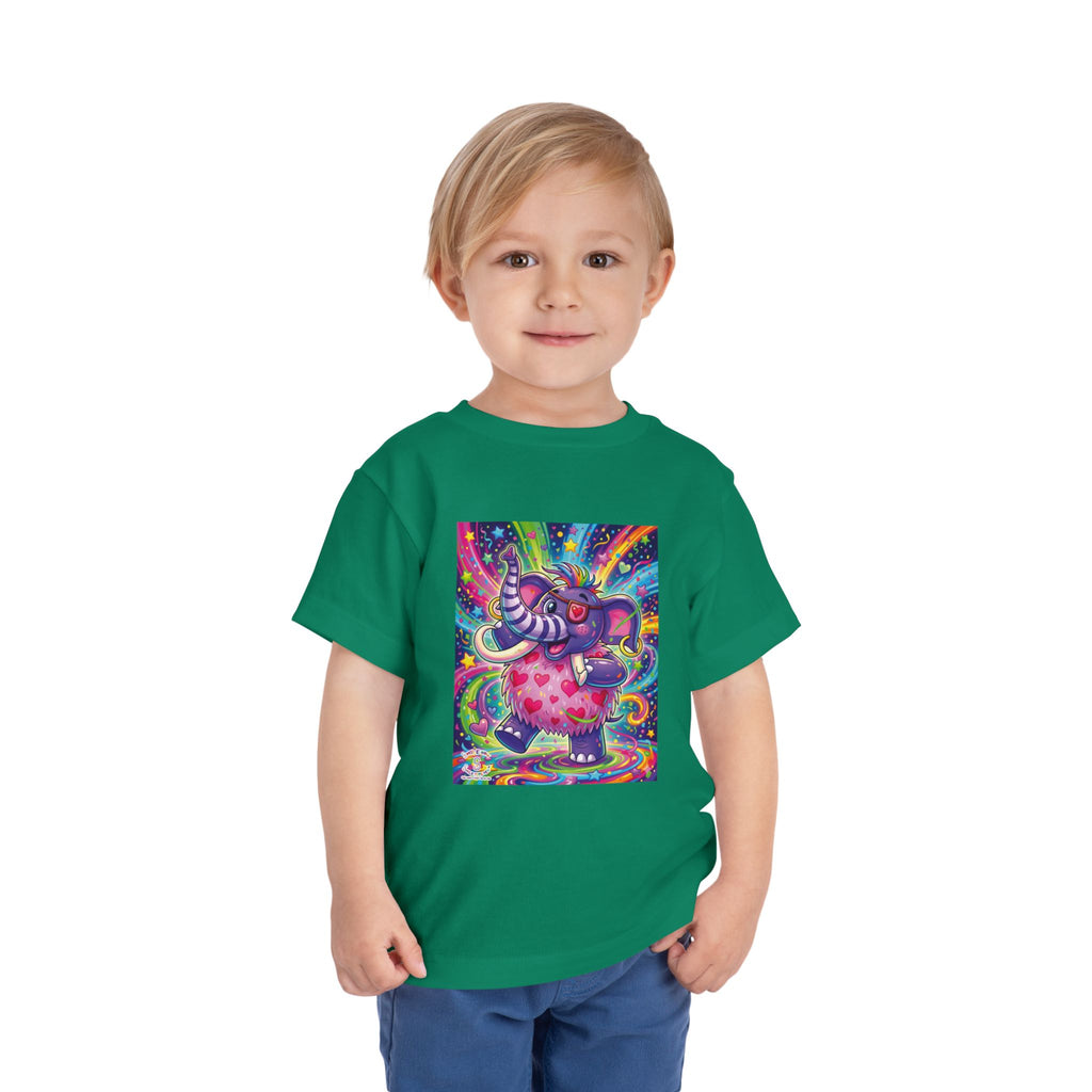 Piklez™ Toddler Short Sleeve Tee – "Born to Celebrate!" Graphic Shirt | Smile Universe Collection
