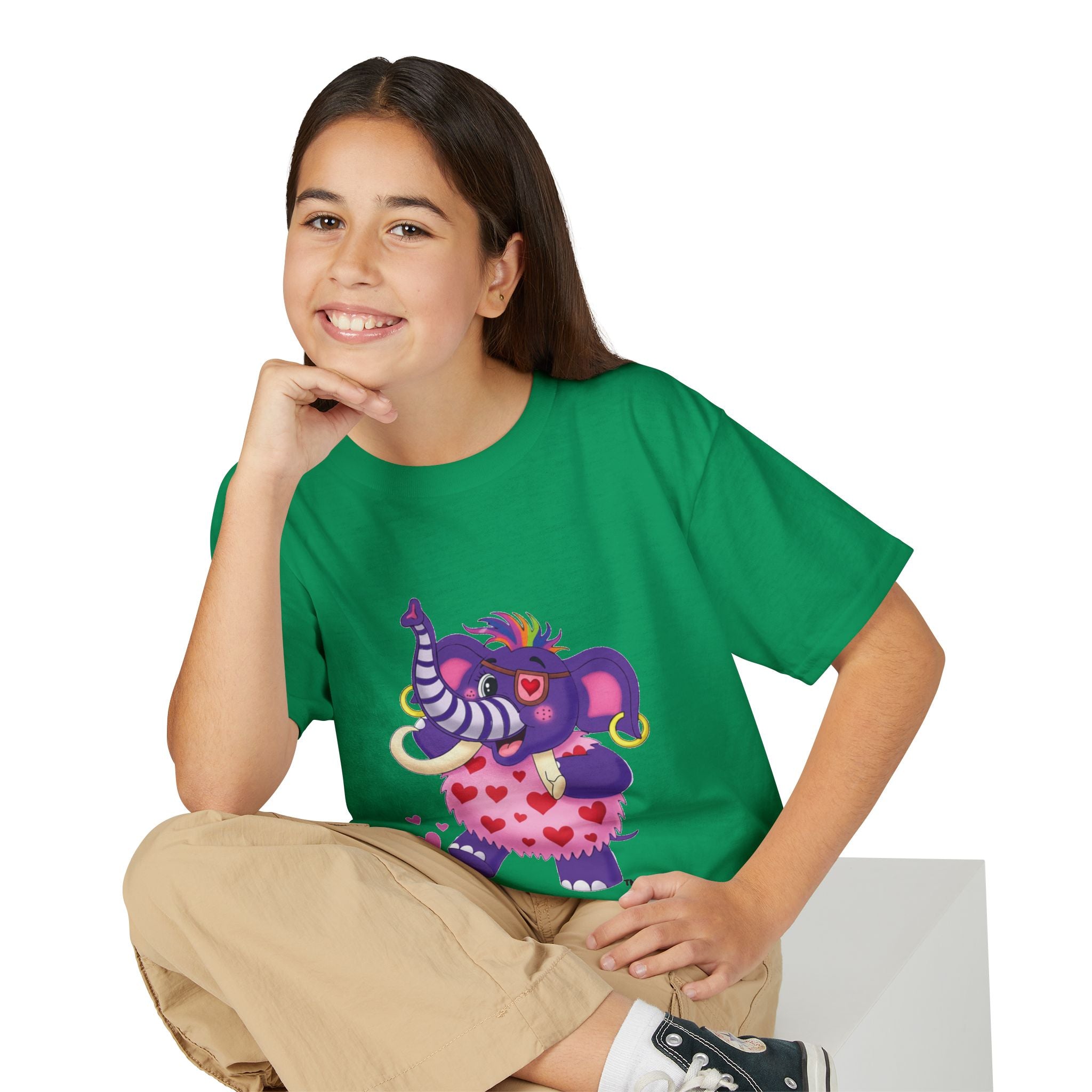 Piklez™ Youth DryBlend® T-Shirt – "Full of Love!" Graphic Shirt | Smile Universe Collection
