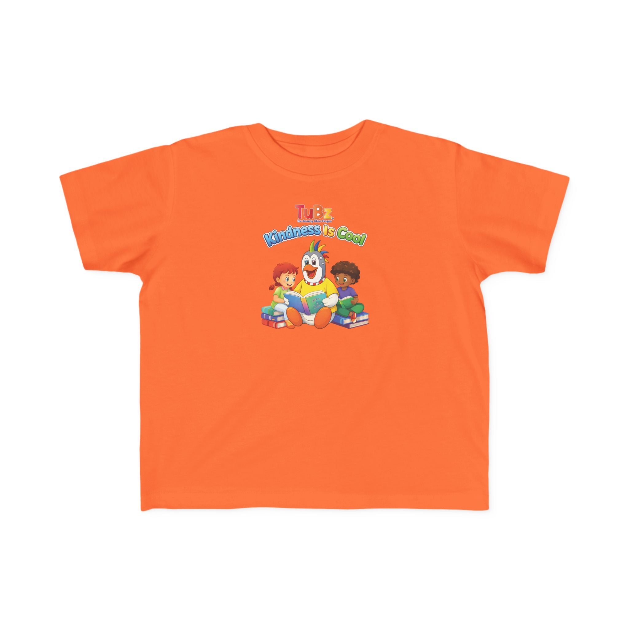 TuBz™ "Kindness Is Cool" Kids T-Shirt - Positive Message Graphic Tee | Smile Universe TuBz4Kidz