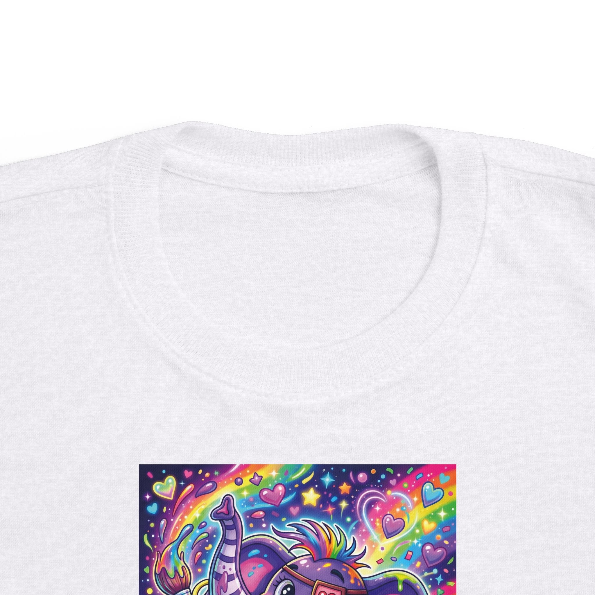 Piklez™ Kids Heavy Cotton™ Tee – "Magic Paint!" Graphic Shirt | Smile Universe Collection