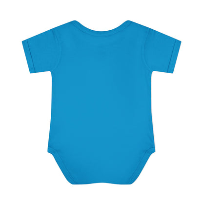Smile Universe™ Infant Baby Rib Bodysuit – "Where Being Different is CELEBRATED!" Graphic