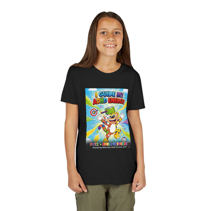 Potz™ Youth Short Sleeve Tee – "I Guide My ADHD Energy!" Graphic Tee | Smile Universe Collection