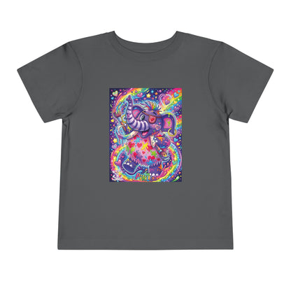 Piklez™ Toddler Short Sleeve Tee – "Magic Paint!" Graphic Shirt | Smile Universe Collection