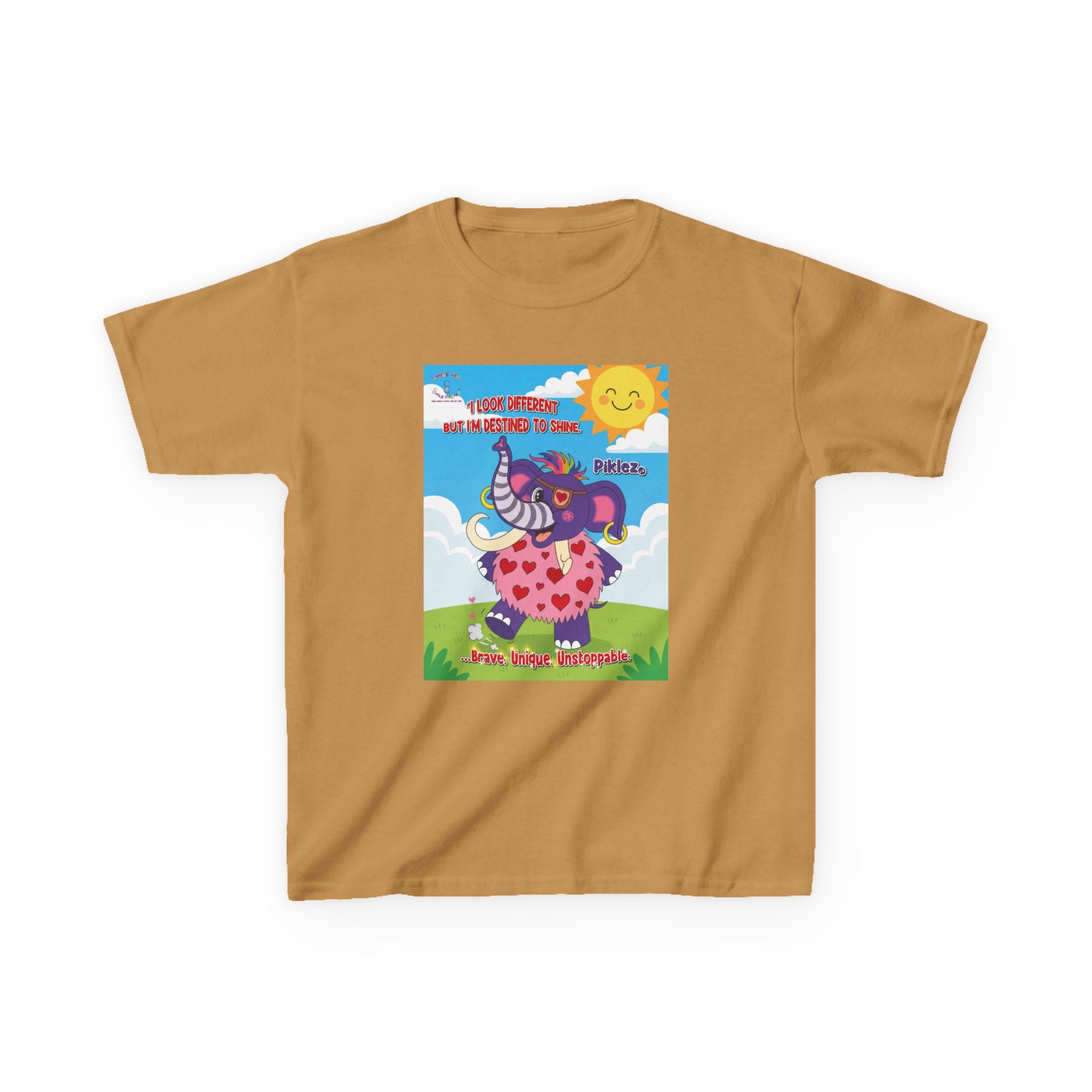 Piklez™ T-Shirt – “Destined to Shine” Graphic Shirt | Smile Universe Piklez Collection