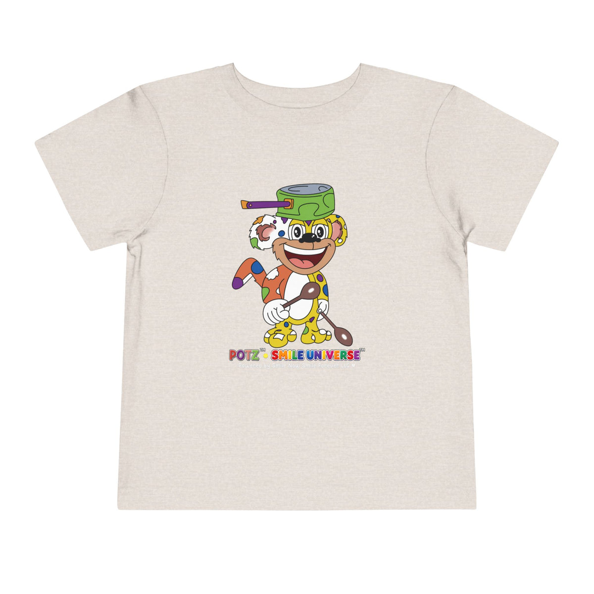 Potz™ Toddler Short Sleeve Tee – Playful Graphic Tee | Smile Universe Collection