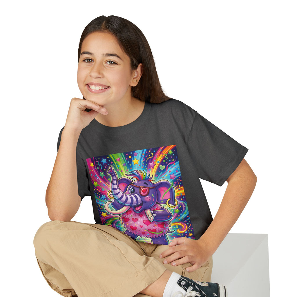 Piklez™ Youth DryBlend® T-Shirt – "Born to Celebrate!" Graphic Shirt | Smile Universe Collection